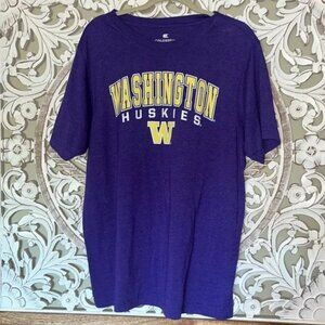 University of Washington Huskies Colosseum T-Shirt Mens sz X Large Purple UW